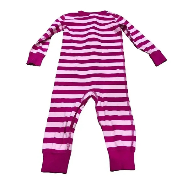 Hanna Andersson & Burt's Bees Baby 3pc Toddler Pajama Set 2T Multicolor - Picture 4 of 16